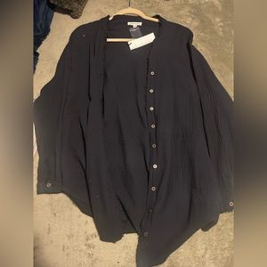 Newbury Kustom Small Black Cardigan NWT